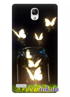 Чехол для Xiaomi Redmi Note - Бабочки