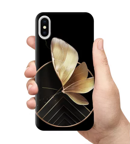 Чехол для смартфона - Золотая бабочка
