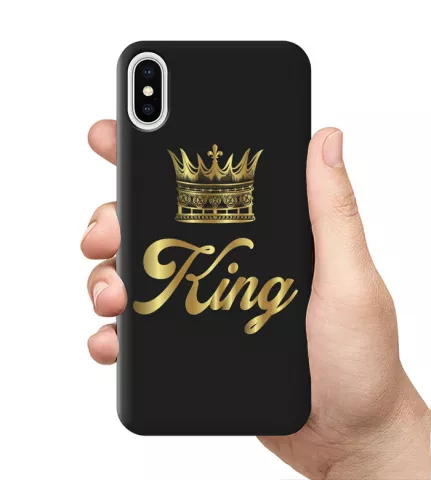 Чехол для смартфона с принтом - King