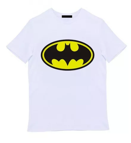 Белая мужская футболка - Batman