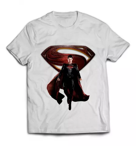 Белая футболка - Марвел / Супермен