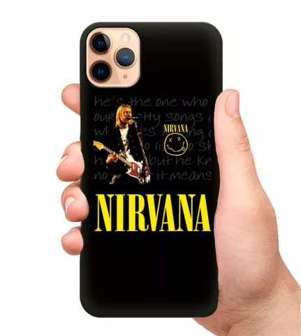 Чехол на телефон с Kurt Cobain - NIRVANA  