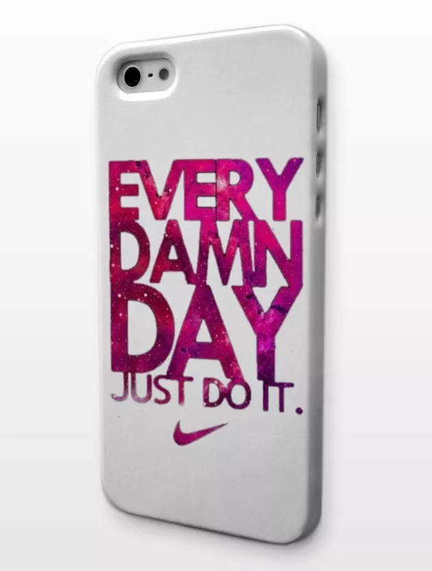 iPhone 4/4S/5 чехол - Every damn day just do it