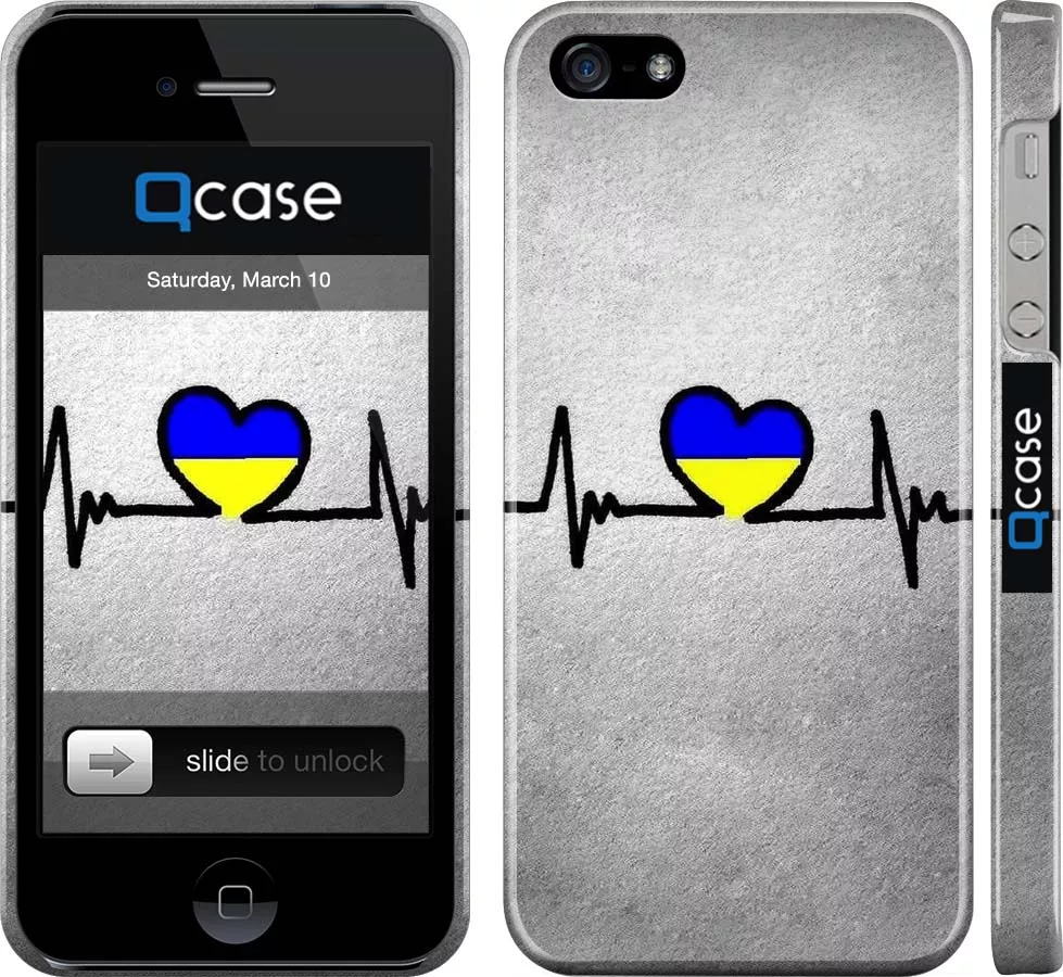 Купить красивый чехол для iPhone 4/4s c Украиной - Украина жива!!!