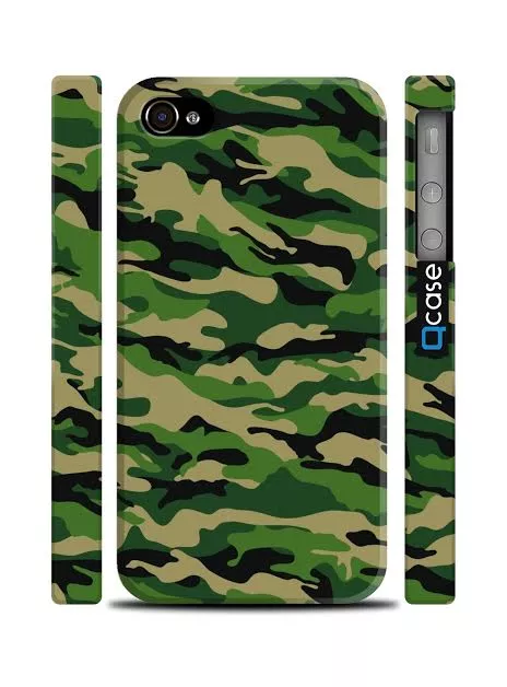 Купить чехол для iPhone 4, 4s с узором хаки - Soldier design | Qcase