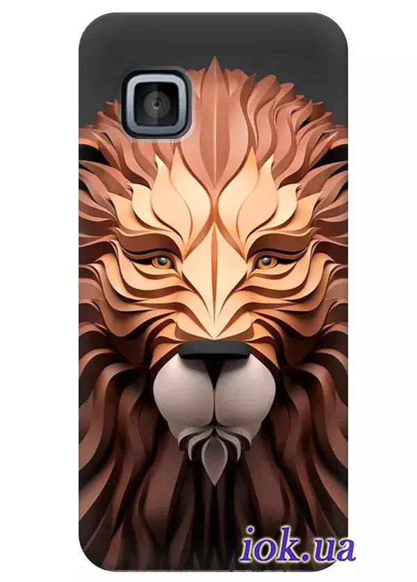 Чехол с красивым львом для Nokia Lumia 5230