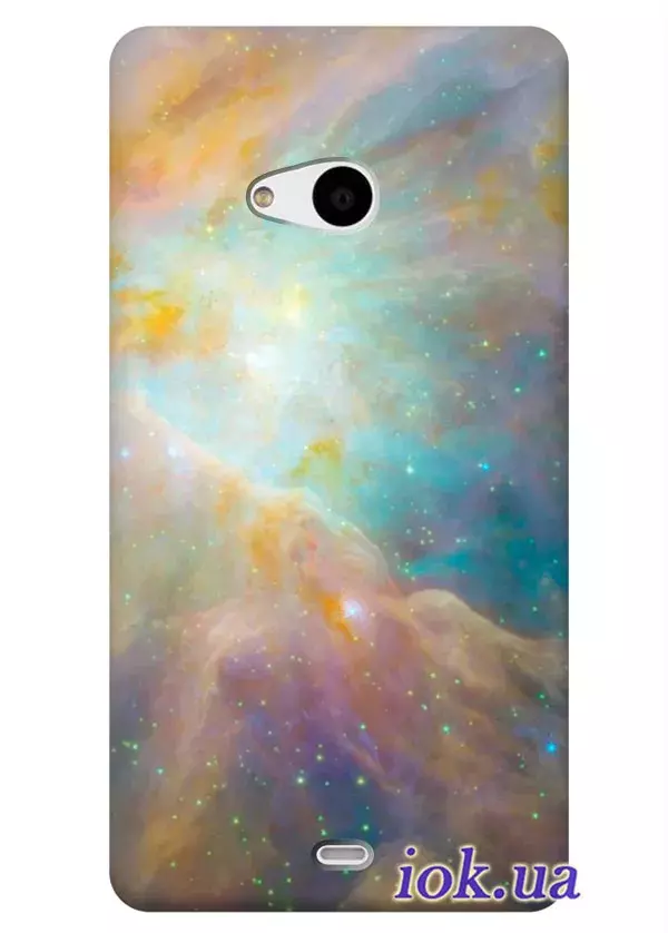 Чехол с галактикой для Nokia Lumia 535