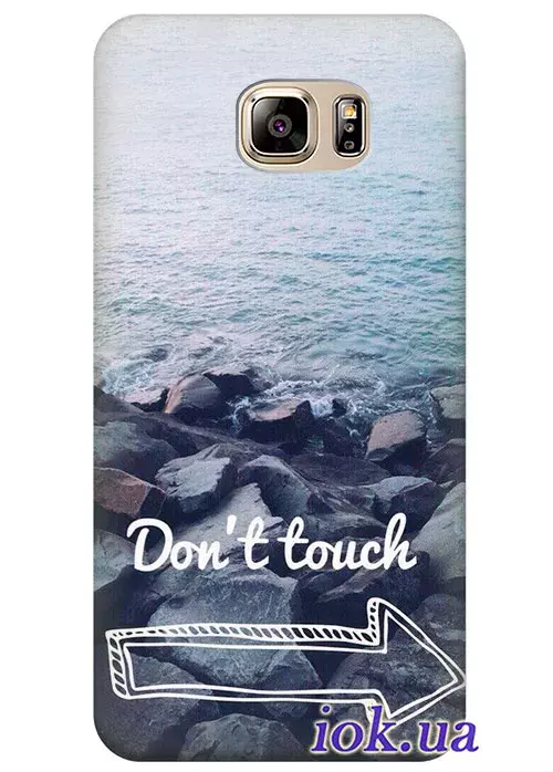 Чехол для Galaxy S7 - Don't touch