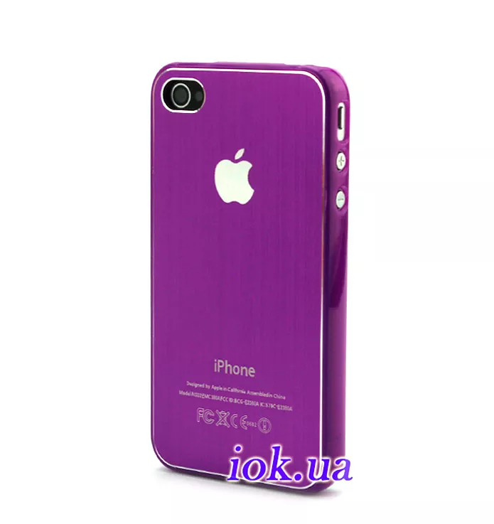 Чехол SGP Air Jacket для iPhone 4/4S, фиолетовый