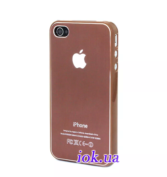 Чехол SGP Air Jacket для iPhone 4/4S, коричневый