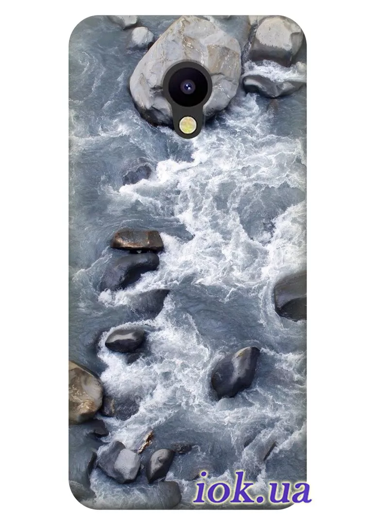Чехол для Meizu M5s - Камни в реке