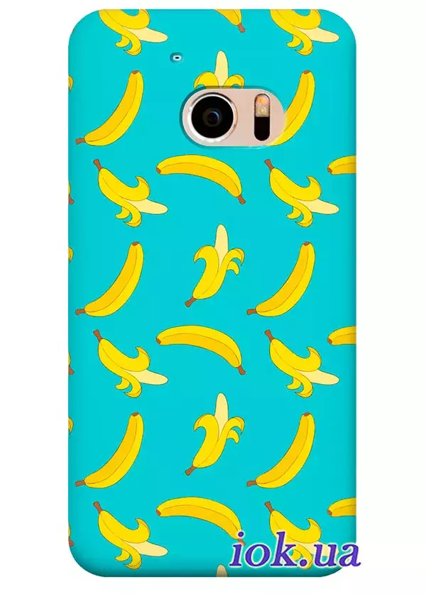 Чехол для HTC 10 - Бананы