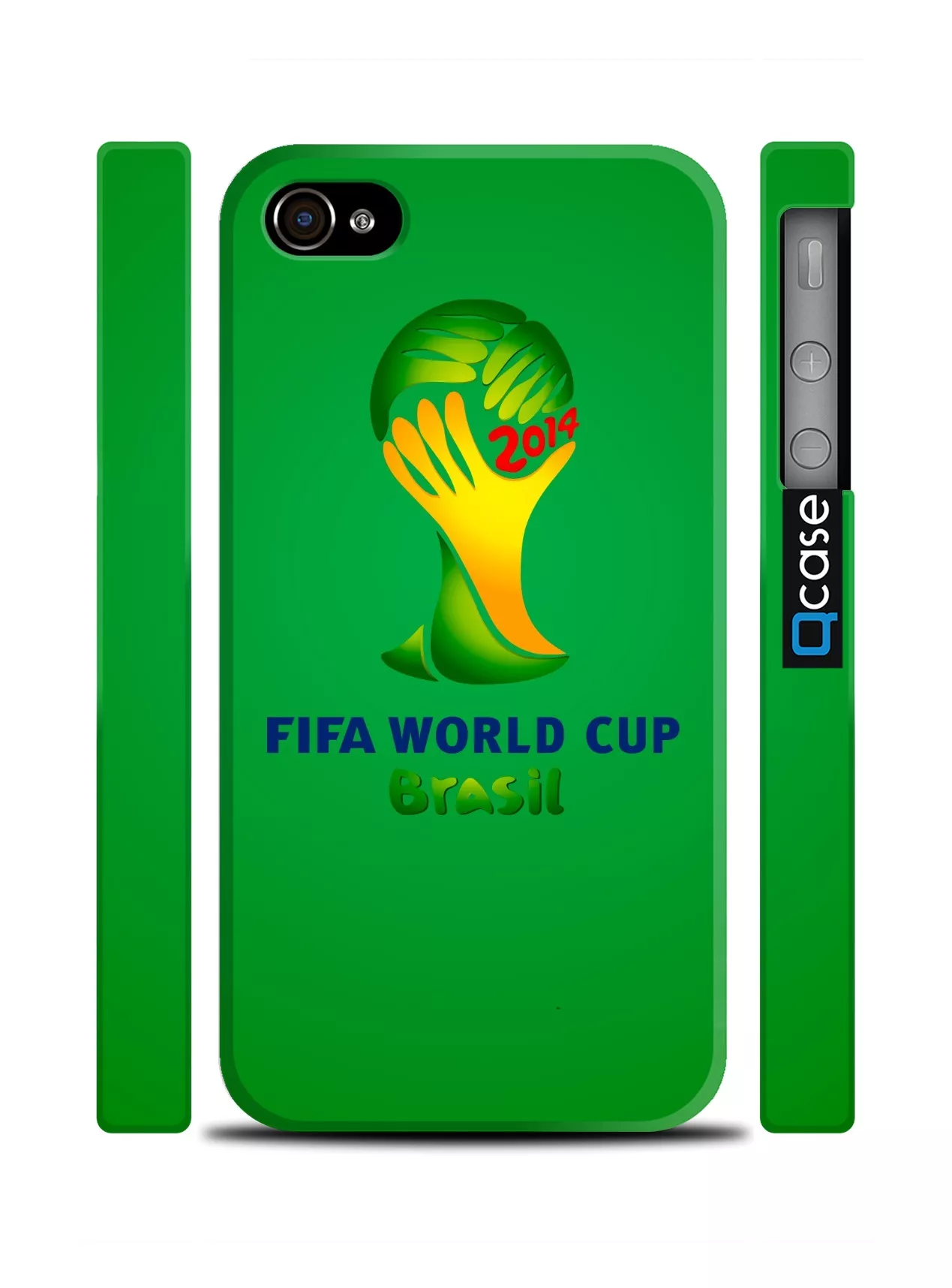 Купить пластиковый чехол для iPhone 4/4s с чемпионата мира 2014 по футболу в Бра