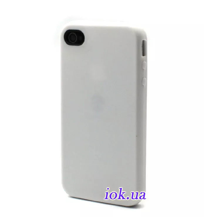 Силиконовый чехол SwitchEasy Colors для iPhone 4/4S, белый