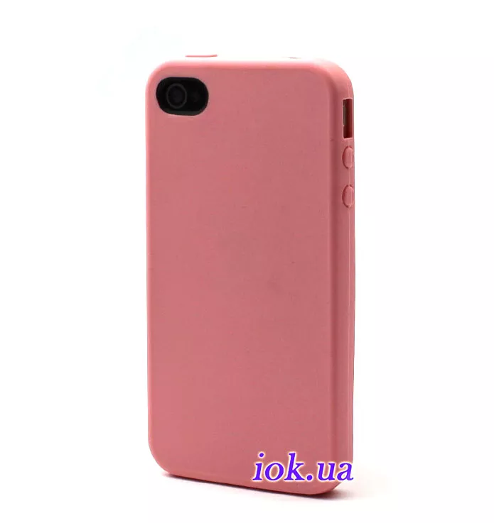 Силиконовый чехол SwitchEasy Colors для iPhone 4/4S, розовый