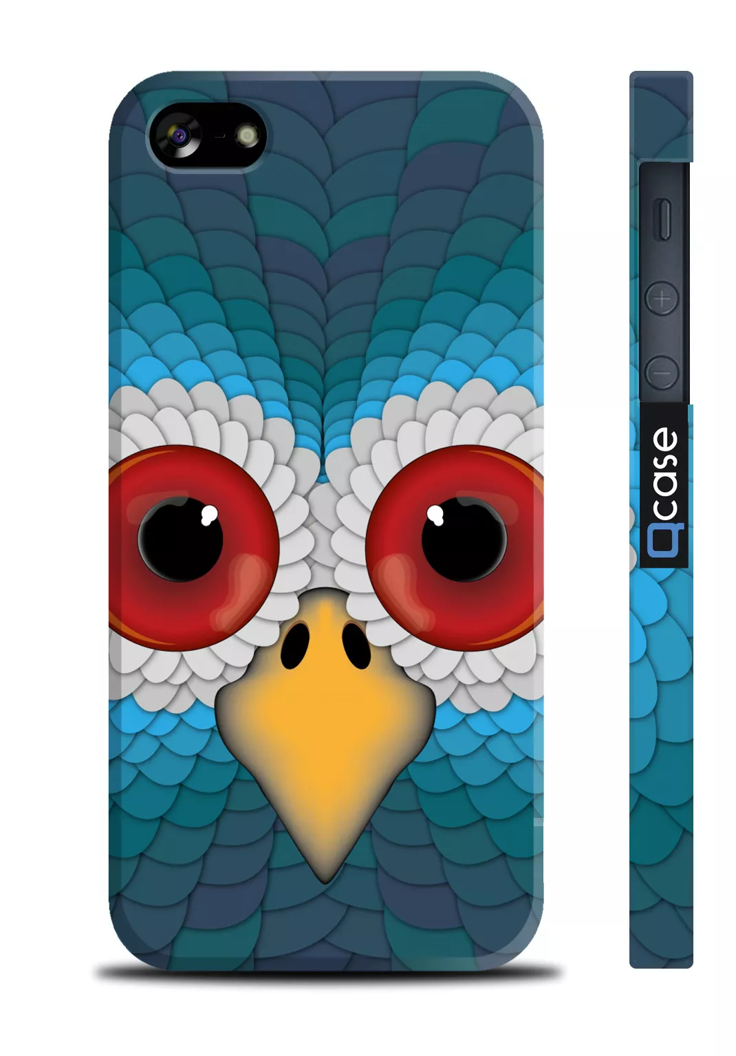Смешной чехол на iPhone 5/5S с совой - Owl 