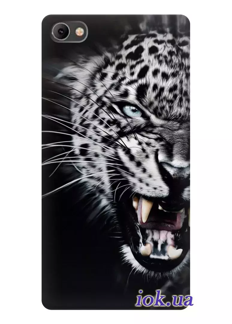 Чехол для Meizu U20 - Опасный леопард