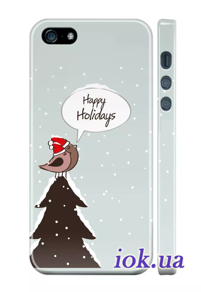 Чехол на iPhone 5/5S - Happy holidays