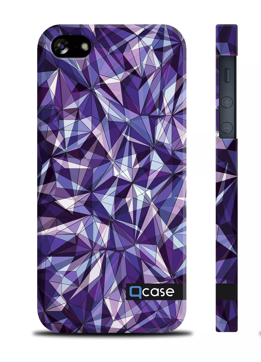 Чехол с дизайном Е.Мамаева для Айфон 5/5S - E.Mamaeva (Violet Diamonds) 