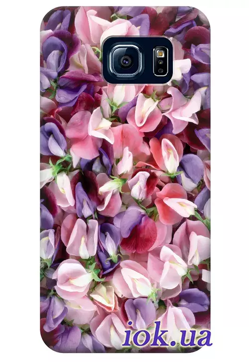 Чехол для Galaxy S6 - Фиолетовое настроение 