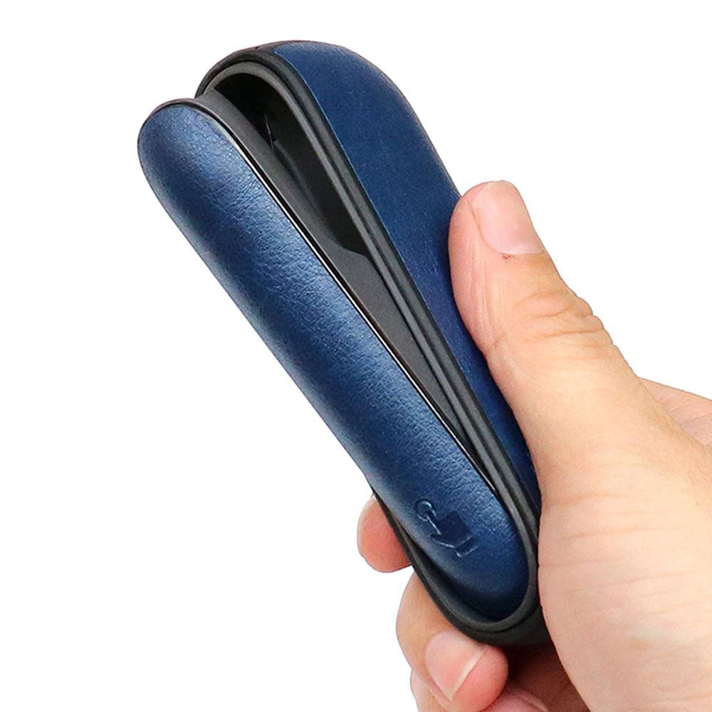 Чехол для iQOS 3 DUO из эко-кожи - Синий