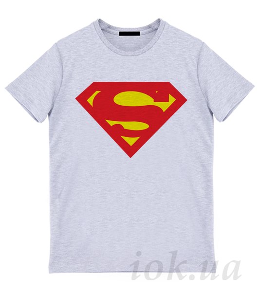 Мужская футболка с логотипом супермена