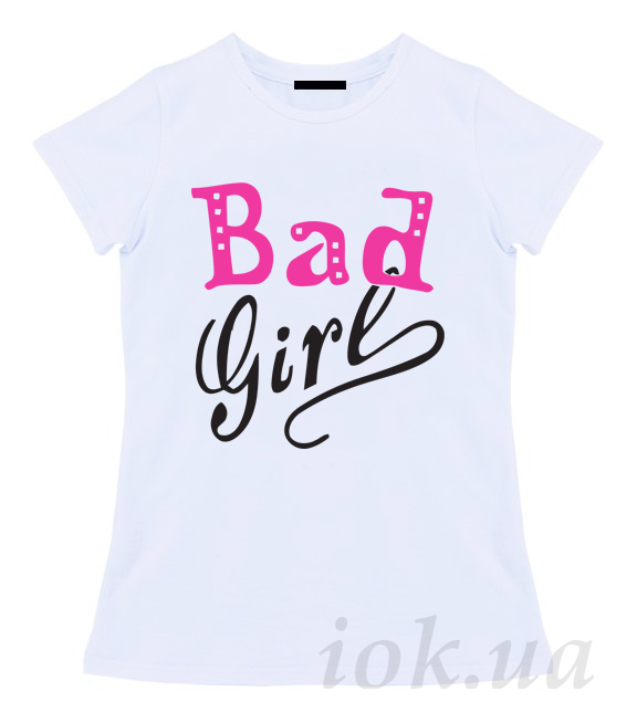 Женская футболка - Bad girl
