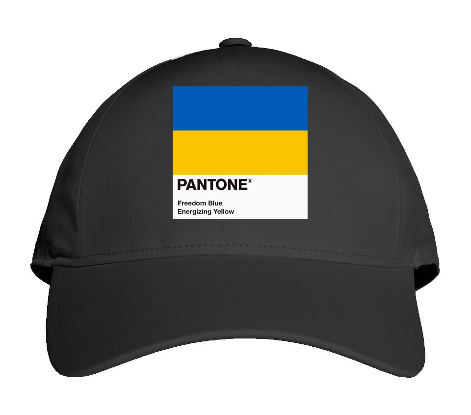 Кепка с пантоном Украины - Pantone Ukraine