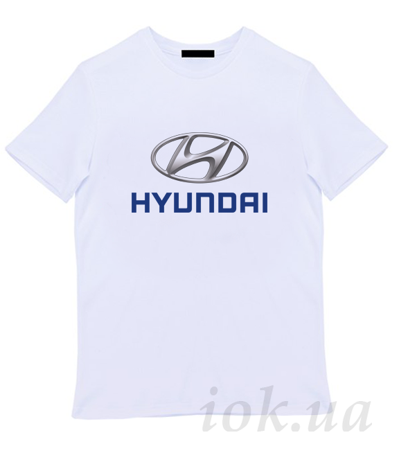 Футболка с лого Hyundai