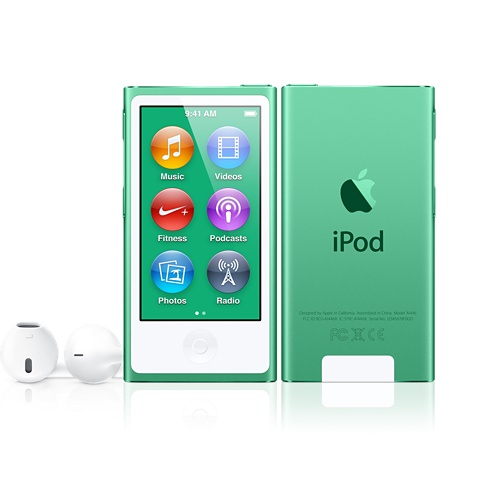 ipod nano グリーン Купить Apple iPod nano 7Gen, 16Gb, зеленый — купить в интернет