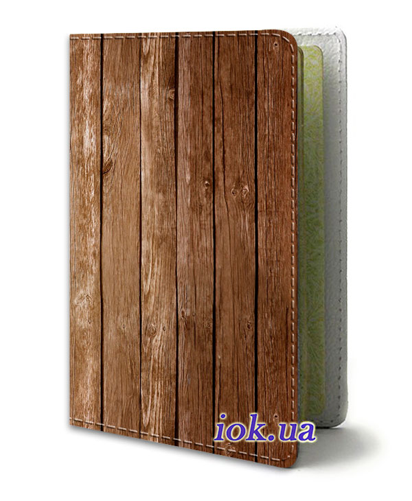 Обложка для паспорта - Wood