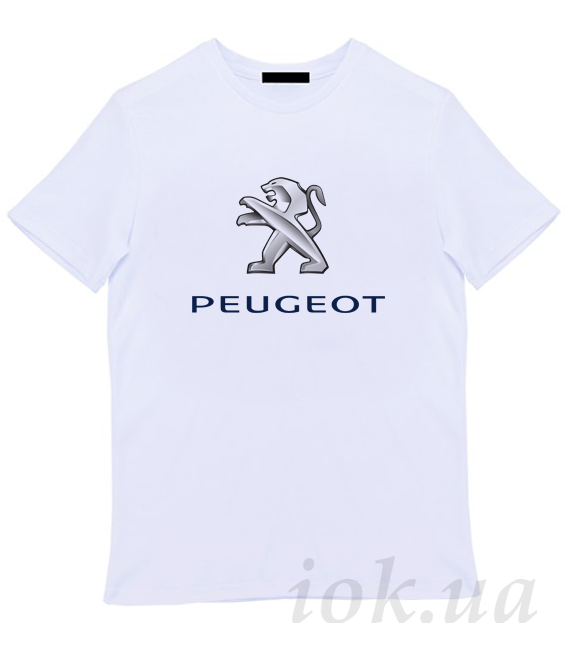 Футболка с лого Peugeot