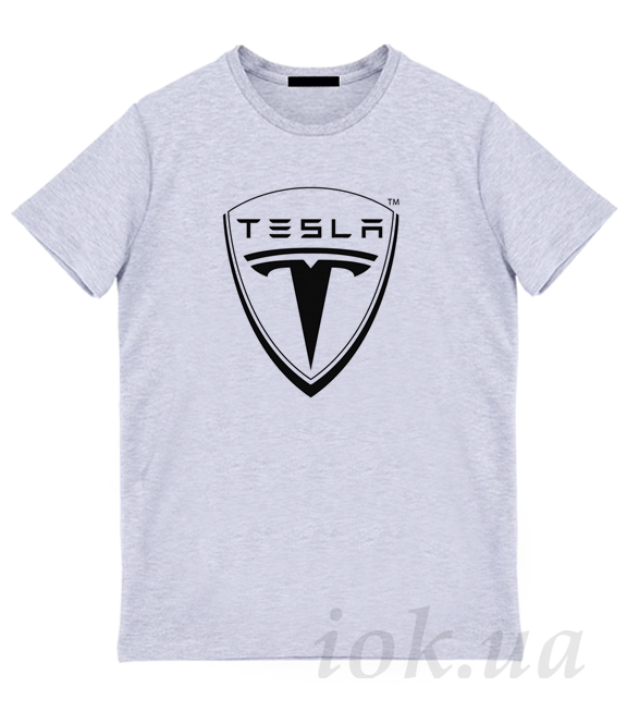 Футболка с лого Tesla Motors