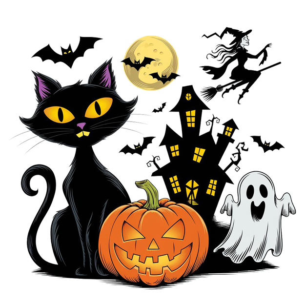 Хэллоуин (Halloween) - Кот