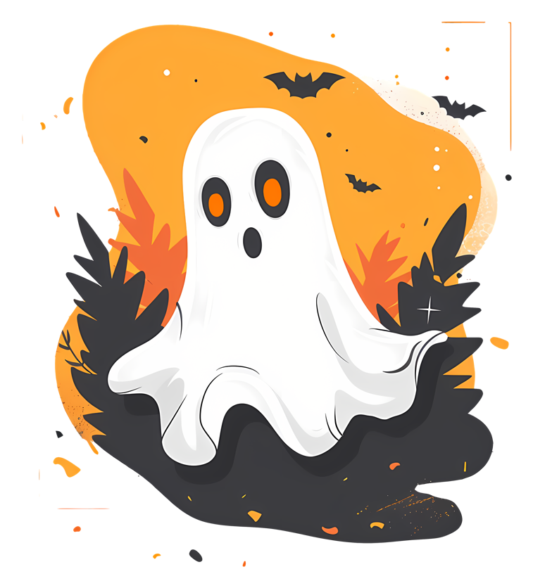 Хэллоуин (Halloween) - Приведения Ghosts 7