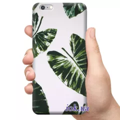Чехол для смартфона с принтом - Листья пальм