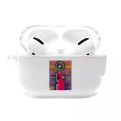 Популярный Apple AirPods Pro чехол с персонажами сериала "Игра в кальмара" - Солдат-круг