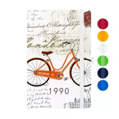 Оригинальный блокнот для девушки - Велосипед