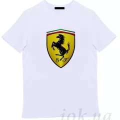 Футболка с лого Ferrari
