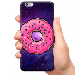 Чехол для смартфона с принтом - Космический пончик