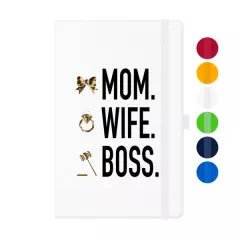 Блокнот с картинкой - Mom, Wife, Boss