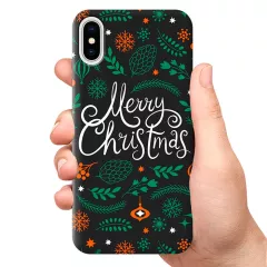 Чехол для смартфона с принтом - Merry Christmas Design