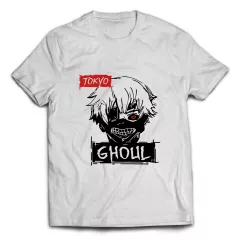 Белая футболка - Tokyo Ghoul  