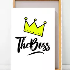 Печать на картине - The Boss
