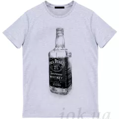 Jack Daniel's whiskey на футболке