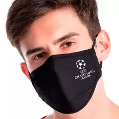Черная маска для лица - UEFA Champions League