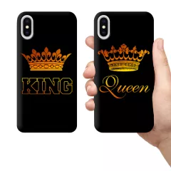 Парные чехлы для смартфонов - Король и Королева