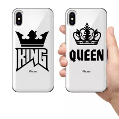 Парные чехлы для смартфонов - King и Queen