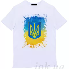 Футболка с Гербом и Флагом Украины