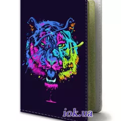 Обложка для паспорта - Тигр